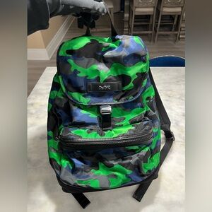 Michael Kors Kent Nylon Backpack Camo
